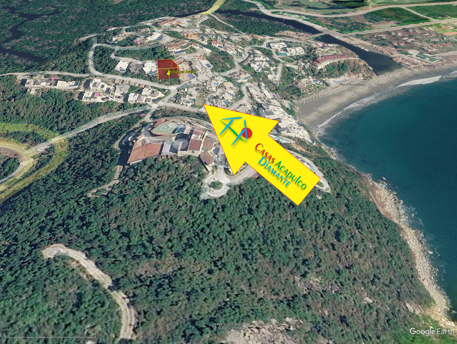 Terreno Real Diamante Paseo de las Aves 7 - Ubicación satelital y entorno 2